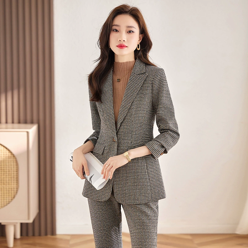 Elite nail sequins, spring autumn classic suit jacket, set, high-quality style