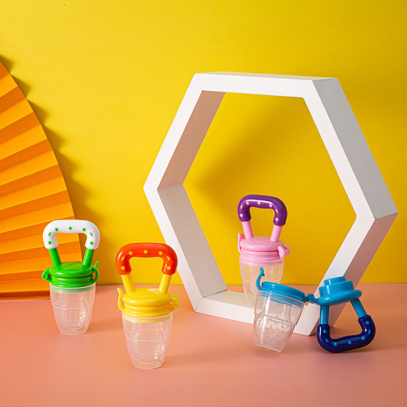 Chupete de silicona para frutas y verduras para bebés