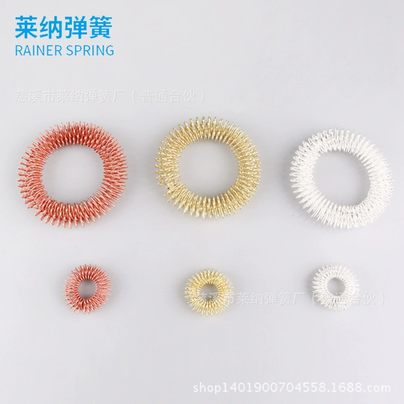 Большие поставки ремесел Весна мини весна декомпрессионное кольцо массажное кольцо палец Массажная игрушка весна