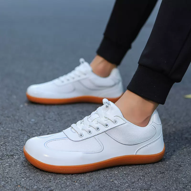 户外男女宽楦鞋日常平底休闲单鞋登山徒步赤足鞋宽头运动鞋宽脚鞋