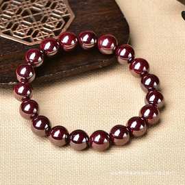 源头正宗原矿朱砂原石打磨手串本命年转运胶水非压制高含量乌砂