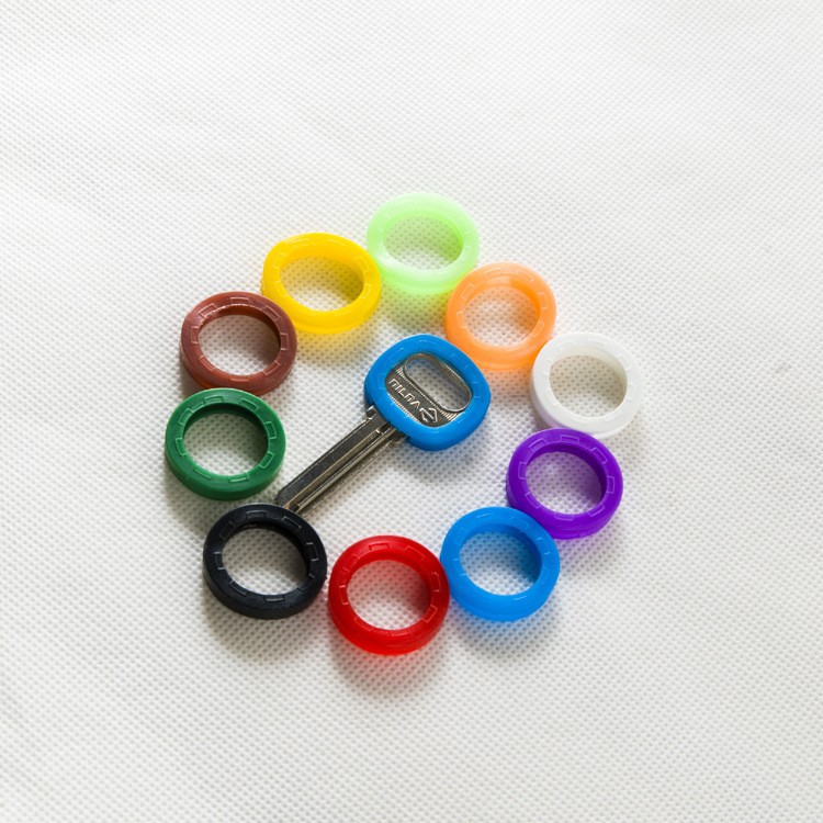 Silicone color key sleeve/hollow key cover/PCV key cover/key…