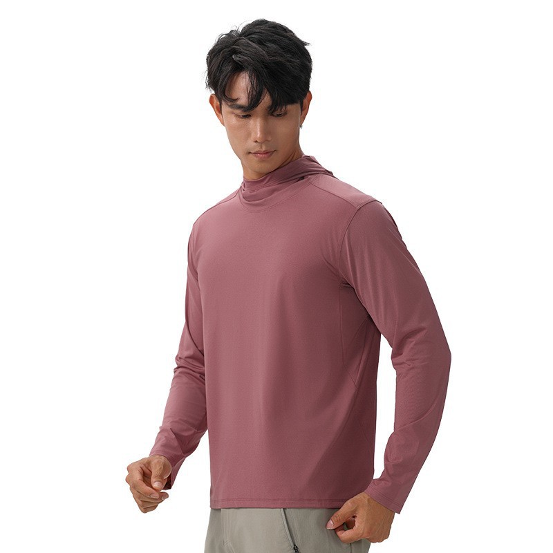 Comercio extranjero transfronterizo super fábrica personalizada nylon transpirable al aire libre ocio deporte de manga larga secado rápido chaqueta con capuz