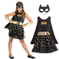 ハロウィンバットマンドレス衣装祭りコスプレ子供舞台演出服工場直供