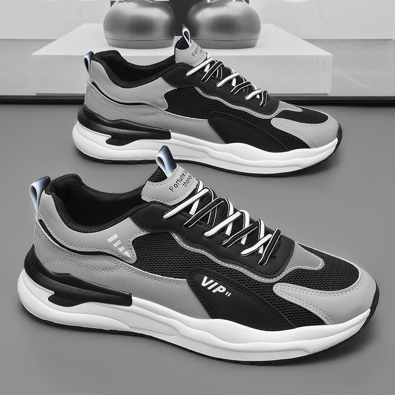 Zapatos de Hombre de Moda Otoño 2025, Zapatillas Transpirables, Zapatos Casuales para Correr, Estilo Coreano