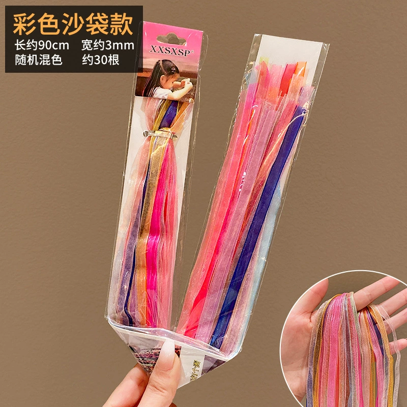 Dreadlocks for braiding hair, hair rope, children's hair band, hair accessory with pigtail