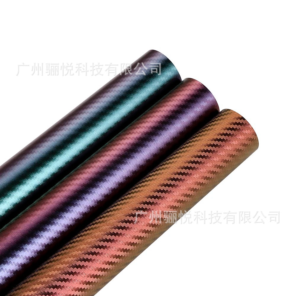 Phim đổi màu tắc kè hoa bằng sợi carbon