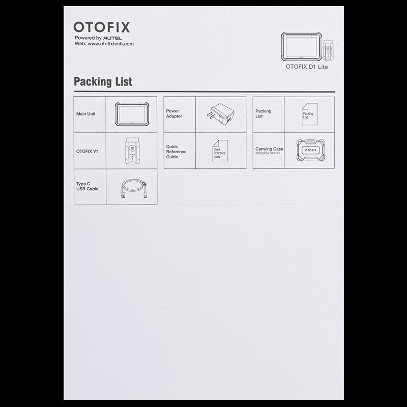 OTOFIX D1 LITE universal car scan tool OBD2 car fault diagnostic device