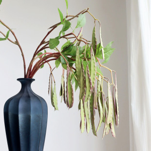 Model Room Kitchen Decoration Simulation Artificial Flower Vegetable Soft Glue Four Seasons Beans Fresh Fruit Shop Hanging Lentil Plastic