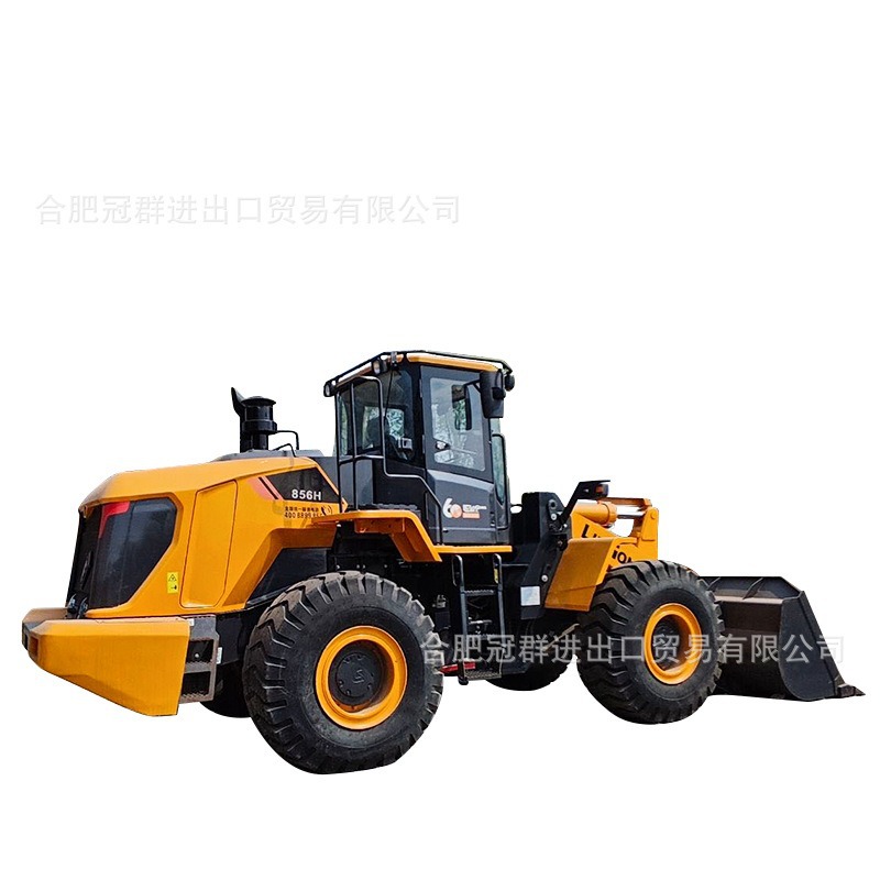 Cargadora de Liu Gong CLG856H 5 tanques 3 cubos para el comercio exterior