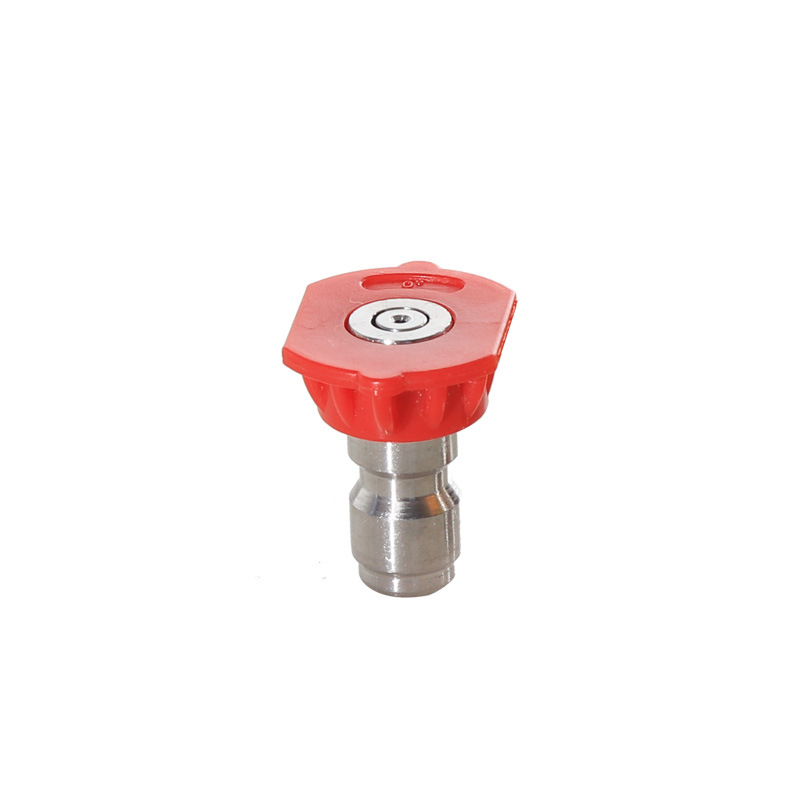 En stock Venta caliente ultra-alta presión lavadora de coches boquilla de acero inoxidable lavadora pistola de agua 1/4 conexión rápida serie de boquillas de cinco colores