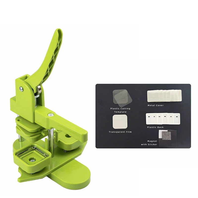 50MM Квадратный значок машина для бара bar самодельная машина для печати на холодильной коробке креативный детский значок diy медаль мультфильм