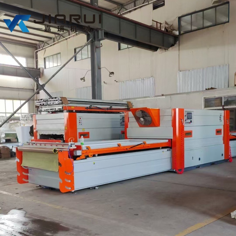 嘉瑞机械平坦光滑板材加温真空覆膜机  软包硬包免漆门大板吸塑机