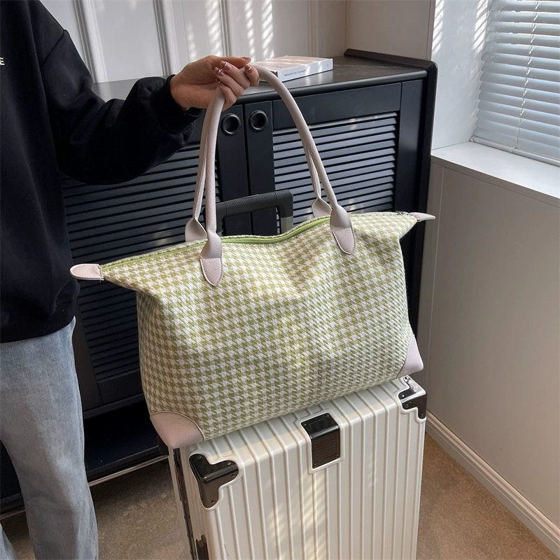 Органайзер для дорожной сумки, вязаная ткань, просторный carryall, 20.8×8×13.3 см