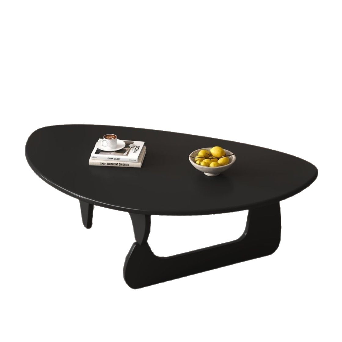 Madera sólida nueva mesa de té, mesa de té triangular, mesa de té especial, mesa de té de lujo, mesa de té de balcón