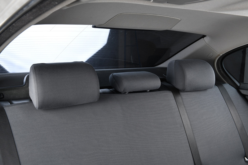 Car Rear Backrest Protective Cover Elastic Four-Season Universal Fabric Dust Cover Backrest Headrest Split Cover