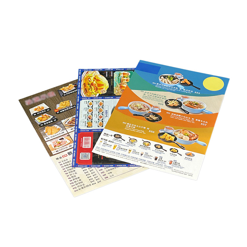 工厂直印黑白A4a5宣传单印制彩页单页小批量海报印刷说明书制作