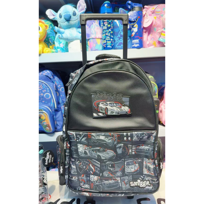 La mochila australiana smiggle trolley puede llevar una mochila grande para estudiantes, una mochila remolcadora, una bolsa de viaje nueva de gran capacidad