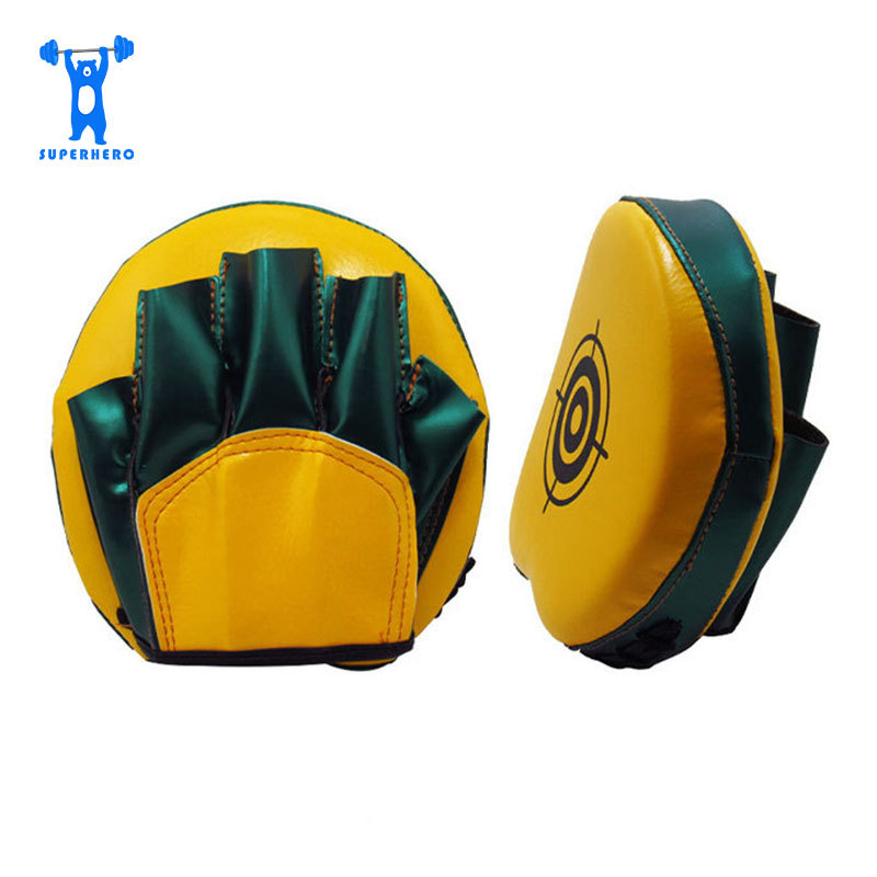 Arc boxer target half finger Muay Thai small hand target Taekwondo martial arts training Muay Thai target hand target factory direct sales