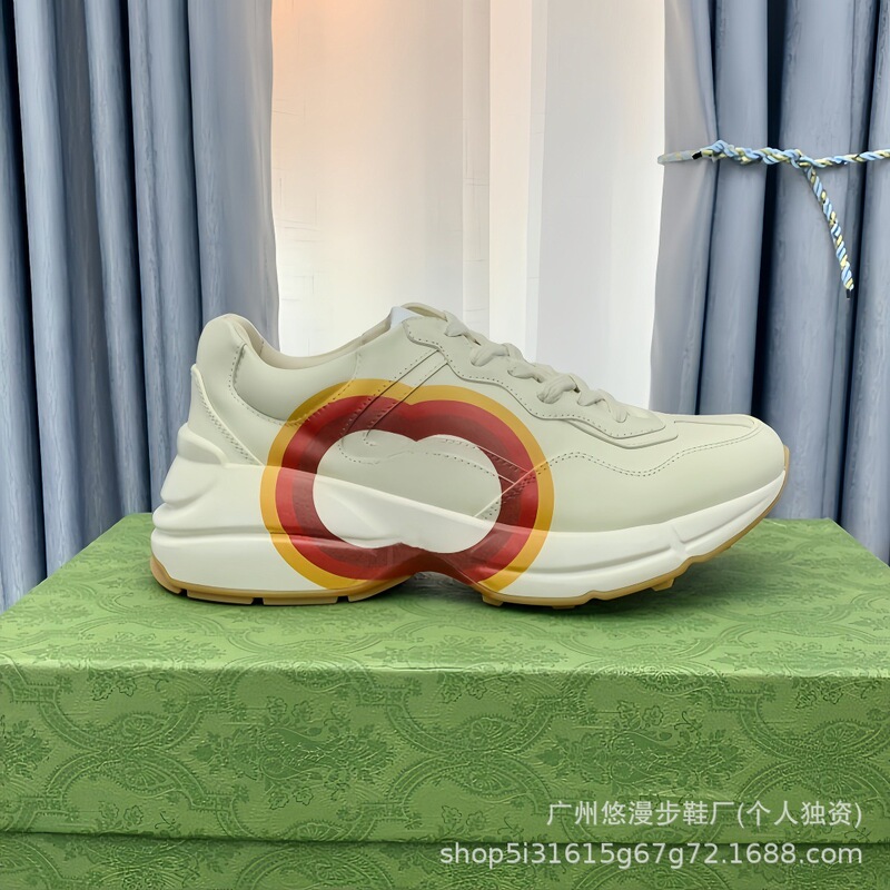 G家厚底老爹鞋男女款2025春秋新款经典卡通百搭情侣增高运动鞋男|undefined