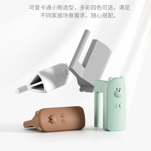 Cross-border silicone stop door hanging baby anti-pinch door padlock child safety door card door clip rotating hidden door stop