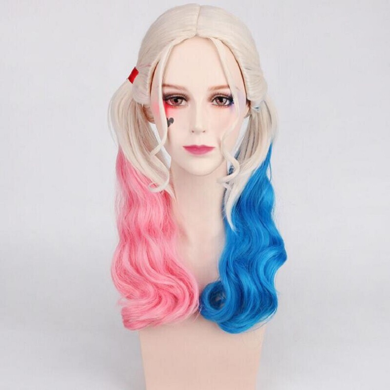 スーサイド・スクワッド ハーレイ・クイン スーサイド・スクワッド 子供用 ハロウィン ハーレイ・クイン プリント フルセット cosp|undefined