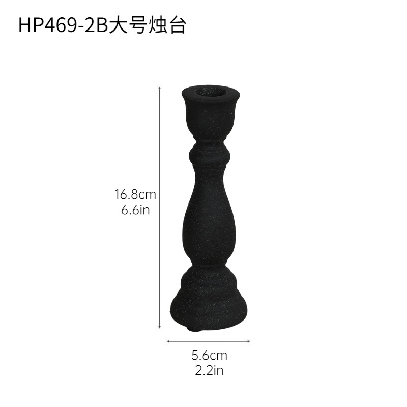 Ins nórdico retro columna romana candelabro de cerámica sala de estar mesa de comedor decoración decoración de asiento de candelabro de hogar europeo decoración