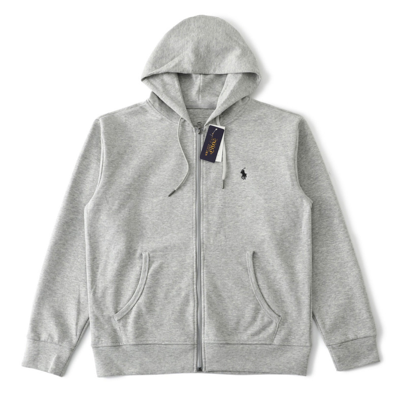 Three Standards, High Quality Cross-Border Export, Scanable Pony Logo Embroider Basic Men's and Women's Sweatshirts and Jackets with Hoods