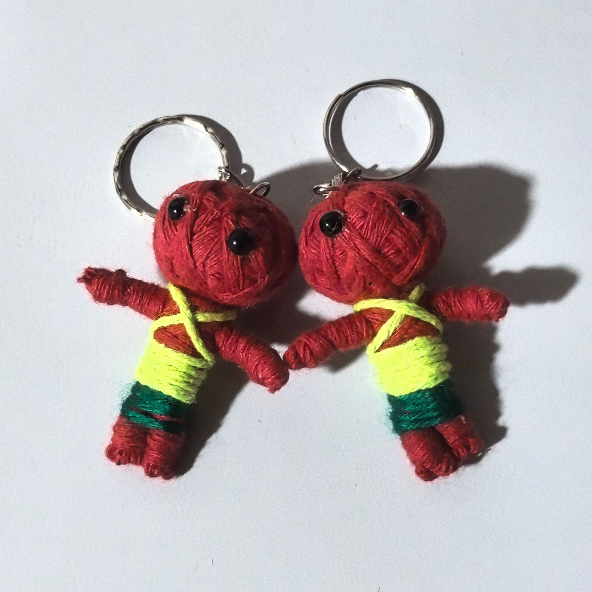 Lana hecha a mano malvada muñeca bruja muñeca decoración navideña ambiente regalo llavero Halloween