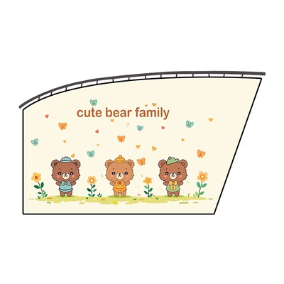 Baby Car Rear Embedded, Car curtains