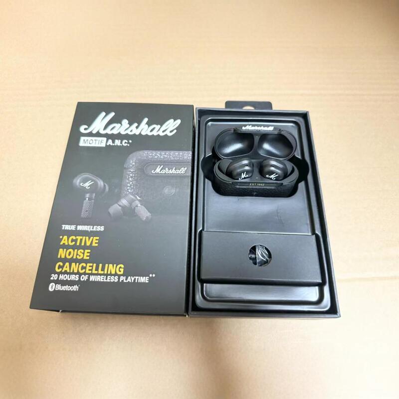 MARSHALLモチーフANCマーシャル本物ワイヤレスbluetoothノイズリダクションイヤホン屋外ポータブルに対応|undefined