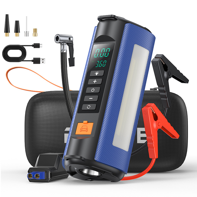 [Ts03] Cross-Border Car Emergency Jump Starter and Air Pump All-In-One Multifunctional Power Bank Ignition Device
