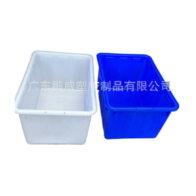 厂家现货五金电子工厂用加厚塑胶框 装水物料零配件储物箱 可配盖