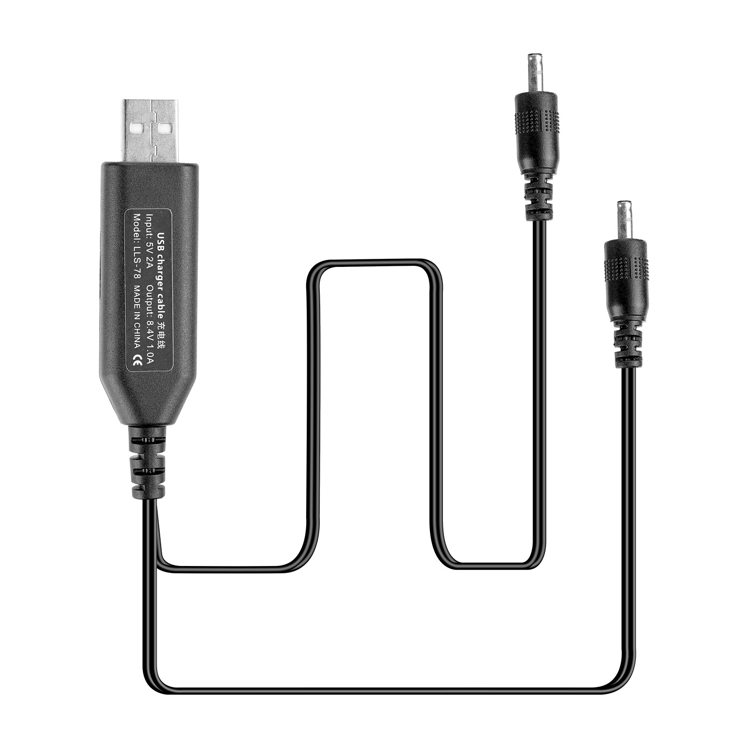 Guante de calefacción batería 7.4VUSB cable de carga de doble cabezal 3.7V4000MAH batería recargable 5V4000 batería de litio