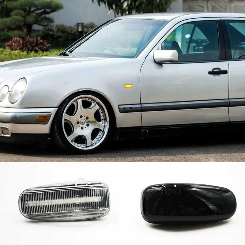 Подходит для Mercedes -Benz W638 E -Class W210 C -Class W202 CLK Class Лист с листьями для поворота света