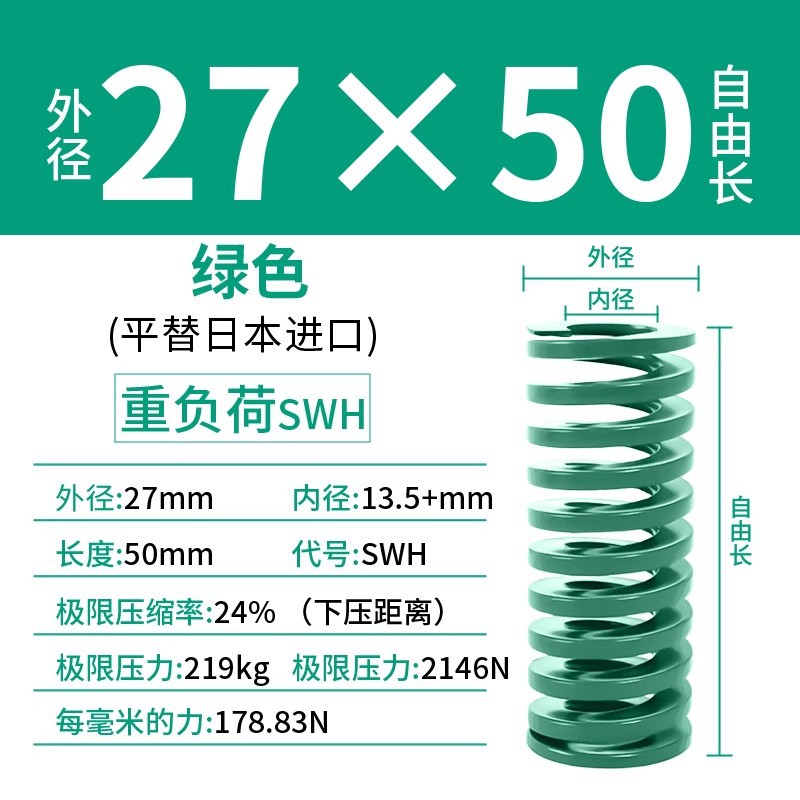합금강 녹색 27×50