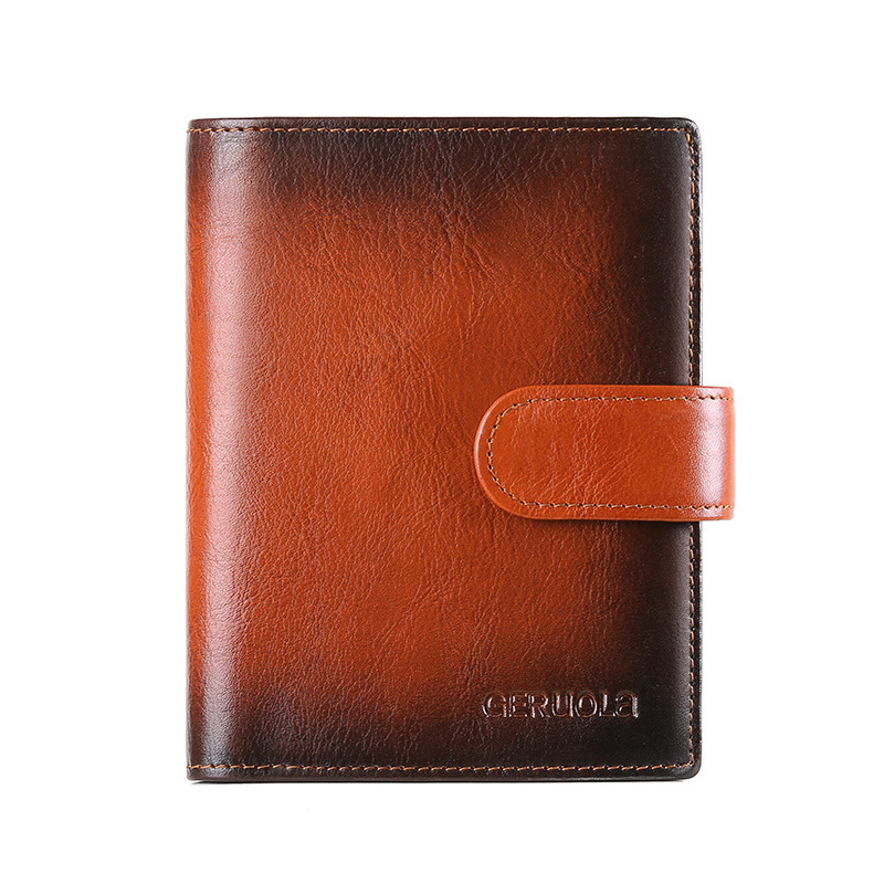 Carteras de cuero europeas y americanas, tarjeteros multifuncionales, tarjeteros múltiples, tarjeteros, tarjeteros de banco, tarjeteros de gran capacidad