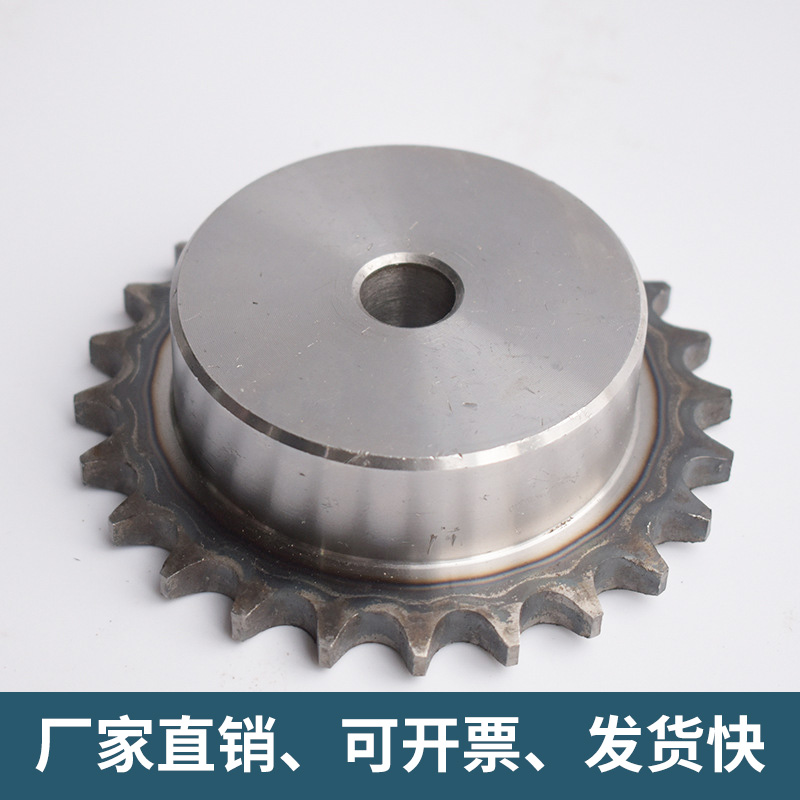 ✅5分10A台轮链条用45钢工业链轮国标尺寸2.3.4.5.6分1寸 1.2 1.5