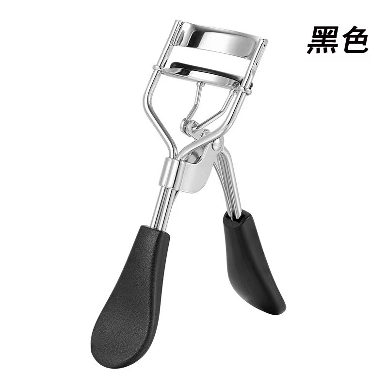 鸭舌睫毛夹塑料手柄 韩式卷翘持久有弹性睫毛夹批发定型睫毛夹神