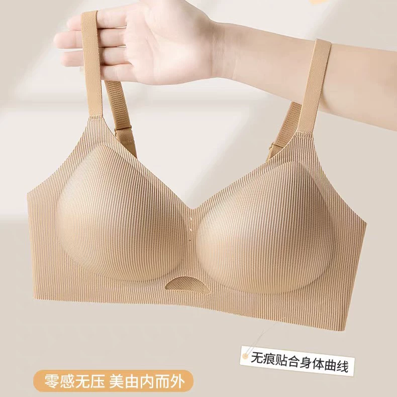 (Cross-border trading), underwear, push up bra, wireless bra, supporting T-shirt