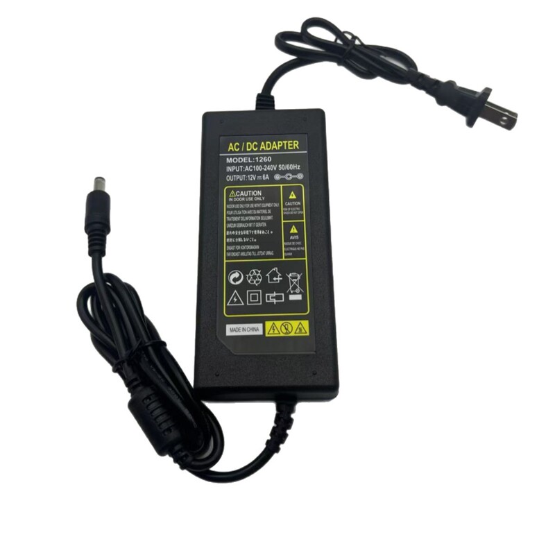 电源适配器12 V6 A宽电压输出显示屏雕刻机开关电源安规厂家批发|undefined