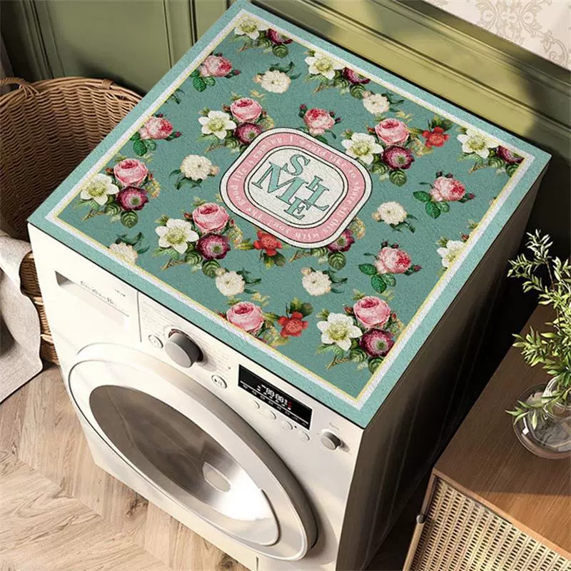 Ролик стиральная машина чехол накладка диатомовая грязь впитывающая Подушка микроволновая печь холодильник верхняя Универсальная крышка полотенце