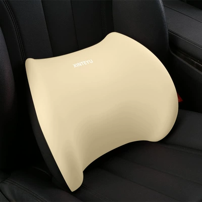 Waist support Driving, Lumbar Support, Waist Pillow - beige-waist-pillow-standard