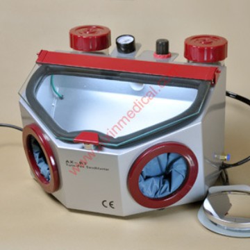 AX-B3 双笔式喷砂机 | 口腔技工设备高效双头喷精密高效生产模具