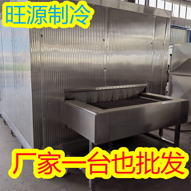 旺源机械 食品速冻机 鸡块速冻设备速冻产品加工设备蔬菜速冻机器
