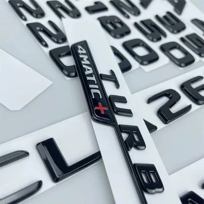 modified black tail emblem CLA35 — Car logo