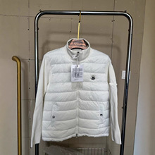 新款高版本男士羽绒服保暖毛衣针织袖2025年蒙家保暖立领外套上衣