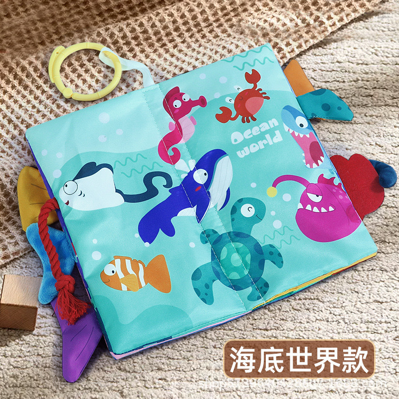 Cuadro de dibujos animados cognitivo transfronterizo para bebés, libro de educación temprana para bebés, rompecabezas, libro de ilustración, juego de juguetes, cubierta de libros