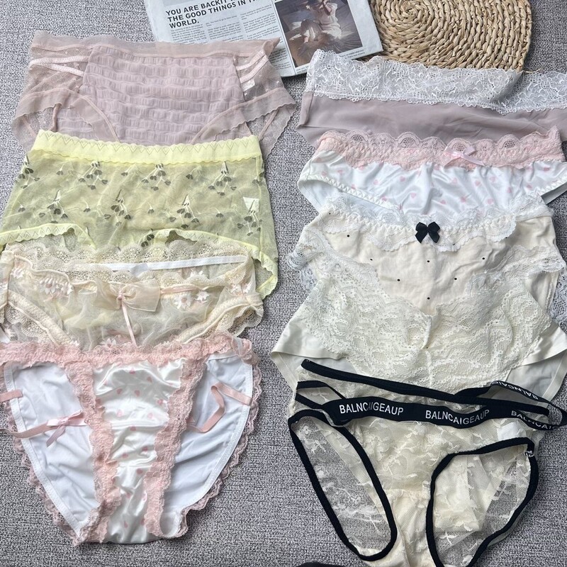 Various Styles of Underwear Factory Supply Japanese Style Pure and Desirable Lightweight Comfortable Women's Underwear for Street Stalls and Physical Stores in Shantou, Lightweight and Breathable