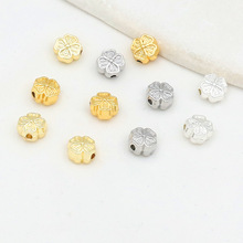 18k����ɫ���~��ͨ�׸���|��diy�K�Ӵ�������朸�Ƭ����D139